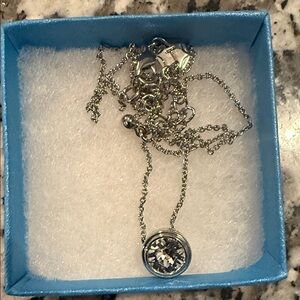 Swarovski Silver Necklace with Crystal Pendant